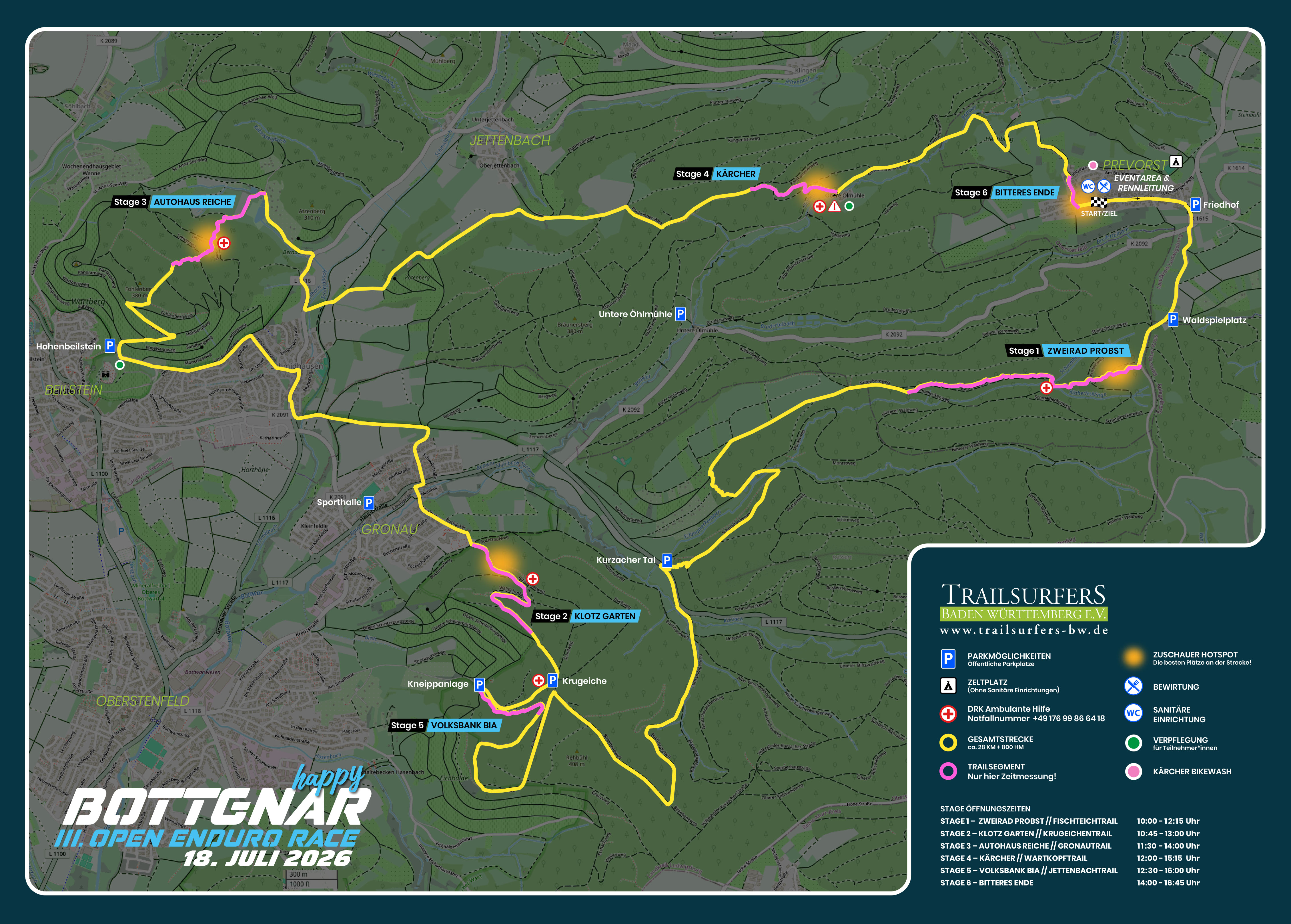 Bottgnar Enduro RidersMap 2026